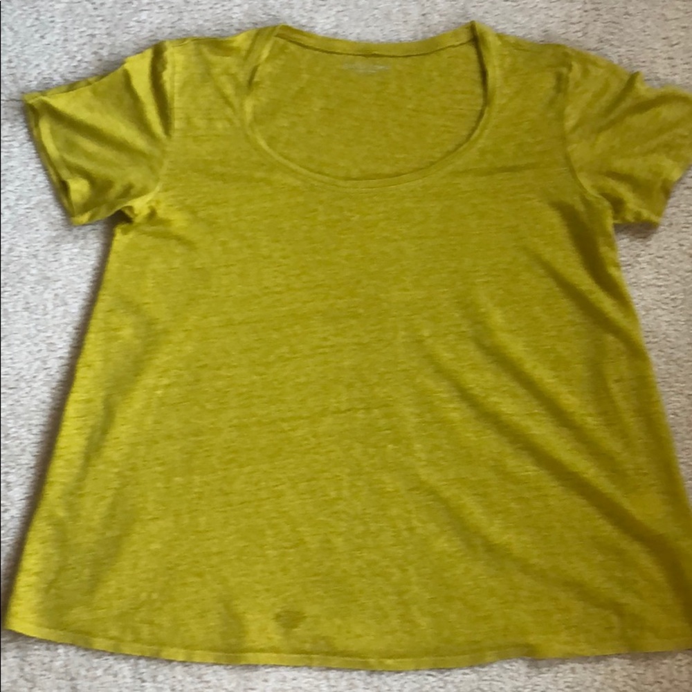 Eileen FISHER linen tee - Small